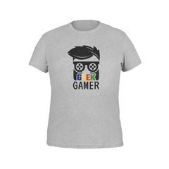 Camiseta Camisa Geek Gamer Masculino Preto - loja online