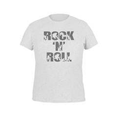 Camiseta Camisa Rock N Roll Masculino Preto - loja online
