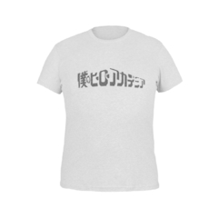 Camiseta Camisa Boku no Hero Masculino Preto - loja online