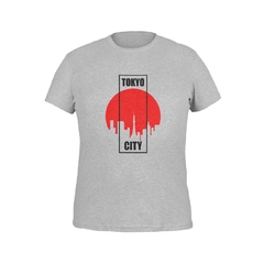 Camiseta Camisa Tokyo City Masculino Preto - loja online