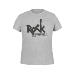 Camiseta Camisa Rock Forever Masculino Preto - Liga Fashion Oficial ® - A tendência é ser você