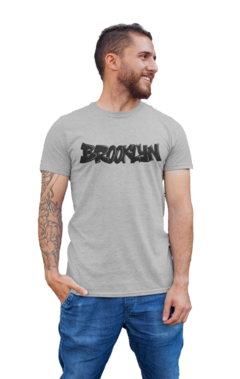 Camiseta Camisa Brooklyn City Masculina Preto - loja online