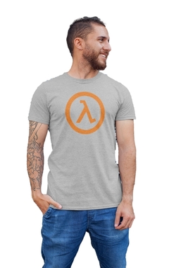 Camiseta Camisa Half-Life Masculina Preto - Liga Fashion Oficial ® - A tendência é ser você - Camisetas Personalizadas