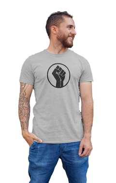 Camiseta Camisa Black Lives Matter Símbolo Masculino Preto - comprar online
