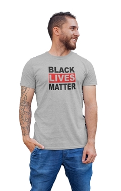 Imagem do Camiseta Camisa Black Lives Matter Vidas Negras Importam Masculino Preto