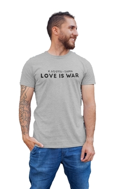 Imagem do Camiseta Camisa Kaguya Sama Love is War Anime Masculino Preto