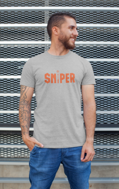 Camiseta Camisa Sniper Gamer Masculina Preto na internet