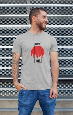 Imagem do Camiseta Camisa Tokyo City Masculino Preto