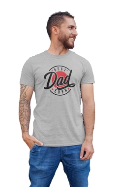 Imagem do Camiseta Camisa Best Dad Melhor Pai Sempre Dia dos Pais Masculino Preto