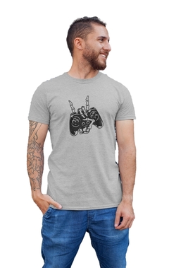 Imagem do Camiseta Camisa Caveira Gamer Masculino Preto