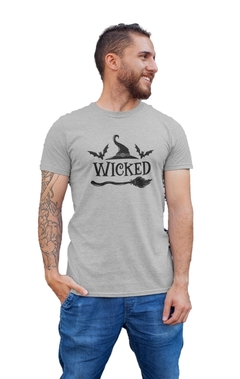 Imagem do Camiseta Camisa Bruxas Wicked Masculino Preto