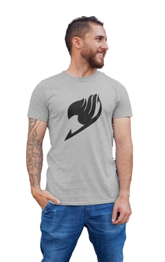 Imagem do Camiseta Camisa Fairy Tail Anime Masculino Preto