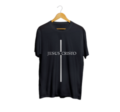 Camiseta Camisa Jesus Cristo T Gospel Evangélico masculino preto - comprar online