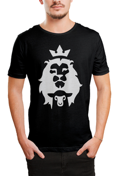 Camiseta Camisa Leão De Juda Lion Gospel masculino preto na internet