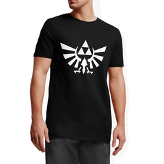 Camiseta Camisa Zelda masculino preto