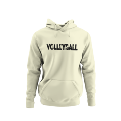 Blusa Moletom Capuz Volleyball Esportes Unissex Preto - Liga Fashion Oficial ® - A tendência é ser você - Camisetas Personalizadas
