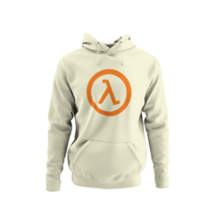 Blusa Moletom Capuz Half-Life Unissex Preto - Liga Fashion Oficial ® - A tendência é ser você - Camisetas Personalizadas