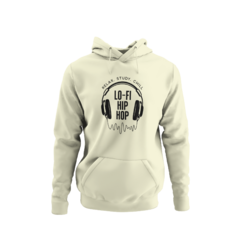 Blusa de Moletom Capuz Lo-FI Hip Hop Unissex Preto - Liga Fashion Oficial ® - A tendência é ser você - Camisetas Personalizadas