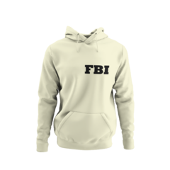 Blusa Moletom Capuz FBI Policia EUA Federal Unissex Preto - Liga Fashion Oficial ® - A tendência é ser você - Camisetas Personalizadas
