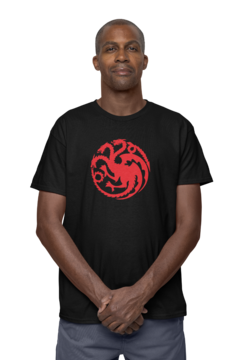 Camiseta Camisa Game Of Thrones Flah 01 Masculino preto