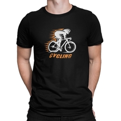 Camiseta Camisa Bike Ciclismo Masculino Preto