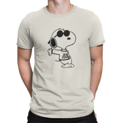 Camiseta Camisa Snoopy Joe Cool Masculino Preto na internet