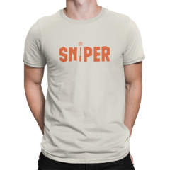 Camiseta Camisa Sniper Gamer Masculina Preto - loja online