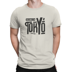 Camiseta Camisa Tokyo Japan Masculina Preto - loja online