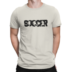 Camiseta Camisa Soccer Futebol Masculina Preto - Liga Fashion Oficial ® - A tendência é ser você