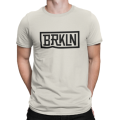 Camiseta Camisa Brkln Brooklyn City Masculina Preto