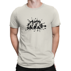 Camiseta Camisa AFK Gamer Geek Pro Play Masculina Preto na internet