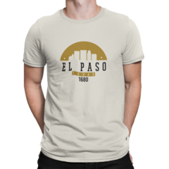 Camiseta Camisa El Paso Texas City Masculina Preto - Liga Fashion Oficial ® - A tendência é ser você