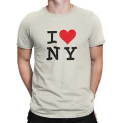 Camiseta Camisa Eu Amo Nova York Masculina Preto - loja online