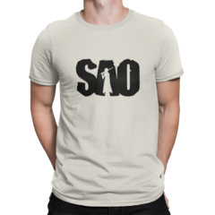 Imagem do Camiseta Camisa Sword Art Online Masculino Preto