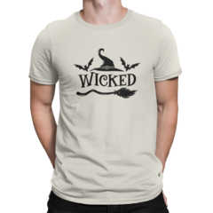 Camiseta Camisa Bruxas Wicked Masculino Preto - Liga Fashion Oficial ® - A tendência é ser você