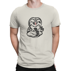 Camiseta Camisa Cobra Kai Masculina Preto - loja online