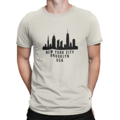 Camiseta Camisa New York City Masculino Preto