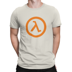 Camiseta Camisa Half-Life Masculina Preto - loja online