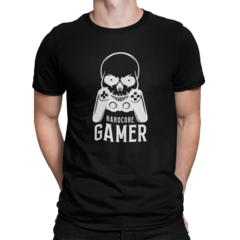 Camiseta Camisa Hardcore Gamer Masculino Preto