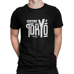 Camiseta Camisa Tokyo Japan Masculina Preto