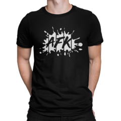 Camiseta Camisa AFK Gamer Geek Pro Play Masculina Preto