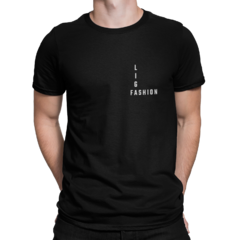Camiseta Camisa Liga Fashion Essential 2 Premium Masculina Preto