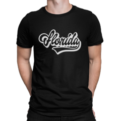 Camiseta Camisa Florida City Masculina Preto