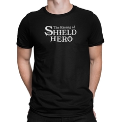 Camiseta Camisa The Rising of The Shield Hero Anime Masculino Preto