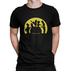 Camiseta Camisa Simpsons Zombie Masculino Preto