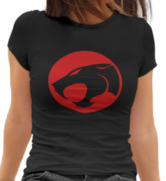 Camiseta Baby Look Thundercats Feminino Preto - comprar online