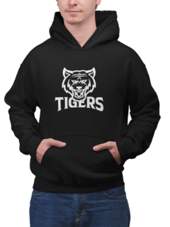 Blusa Moletom Capuz Tiger Unissex Preto na internet