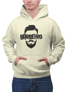 Imagem do Blusa Moletom Capuz Barbeiro Uniformes Unissex Preto