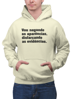 Imagem do Blusa Moletom Capuz Vou negando Evidências Unissex Preto