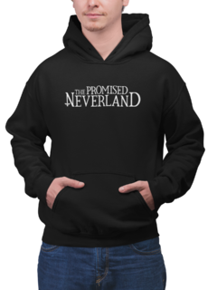 Blusa Moletom Capuz The Promised Neverland Anime Unissex Preto - comprar online